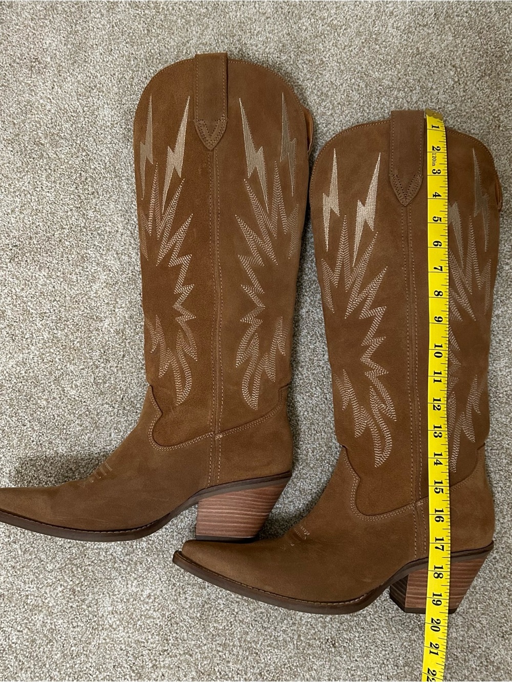 dingo Thunder Road Leather up to knee boots NEW without tags - Picture 9 of 9